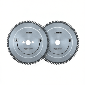 Hoja de sierra Fervi de 250 mm y 7000 rpm para cortar madera - Product Image 2