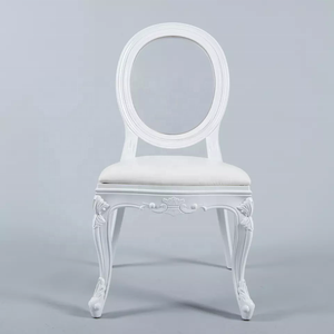 Wedding Event <strong>White</strong> Transparent Clear Back Resin Luis Chairs Hotel and Restaurant Banquet <strong>Hall</strong> Furniture - Product Image 2