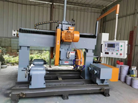 MACHINE à modeler en pierres naturelles, souliers de pilier de rebondissement, pour colonnes en marbre et en granit