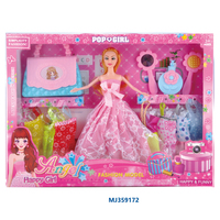 Poupée princesse en plastique de 11,5 pouces, corps entier, éducative, tendance, belle, vente chaude, OEM, pour cadeau