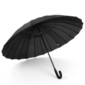 빈티지 바디 xl 슈퍼 여분의 긴 폭풍 windproof 24k 골프 파라과이 우산 210t 명주