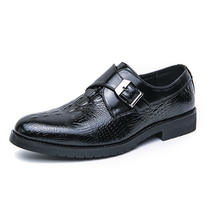 Zapatos de vestir de negocios para <span class=keywords><strong>hombre</strong></span>, zapatos de cuero transpirables, informales, <span class=keywords><strong>traje</strong></span> de boda, talla grande 38-48, zapatos de cuero - Product Image 2