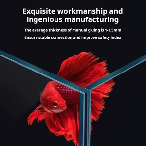 ตู้ปลาทรงสี่เหลี่ยมขนาดใหญ่ <span class=keywords><strong>กระจก</strong></span>ใสพิเศษ ปรับขนาดได้ ใช้ไฟฟ้า 220v ดีไซน์รักษ์โลก สำหรับ<span class=keywords><strong>เลี้ยง</strong></span>เต่าและปลา - Product Image 2