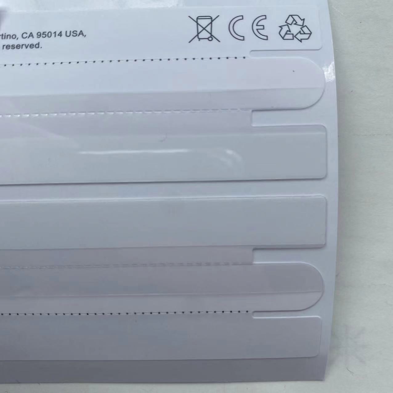 iphone box seal sticker