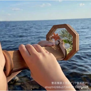 DIY <b>Magic</b> Kaleidoscope <b>Kit</b> Wooden Craft Material For Kids 3-6 Years Outdoor Toy Educational Gift Custom Made - Product Image 3