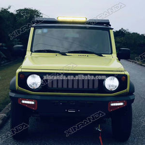 Pour <span class=keywords><strong>Suzuki</strong></span> Jimny galerie de toit avec lumière LED JB64 JB74 2018 2019 2020 2021 <span class=keywords><strong>2022</strong></span> 2023 2024 haut bagages barre transversale Rail panier support - Product Image 5