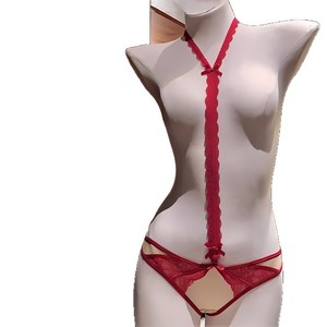 Panties Sexys Late Night Rose para Mujer - Panties Triangulares con Aberturas, de Cintura Baja, Transpirables, con Tirantes Desmontables - Product Image 5