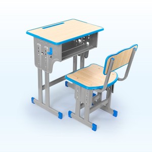 Meubles scolaires en <span class=keywords><strong>bois</strong></span> durables et abordables, ensemble bureau et chaise pour étudiants, bureau et chaise scolaires modernes pour salle <span class=keywords><strong>de</strong></span> classe - Product Image 1