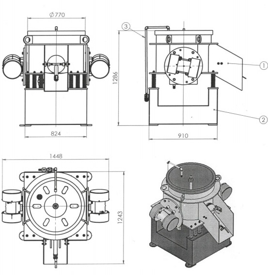 vibrating polisher for stainless steel