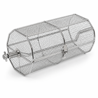 Panier de rôtissoire BBQ en acier inoxydable