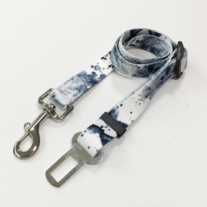 Sabuk pengaman mobil nilon dapat diatur, tali latihan anjing yang kuat dan tahan lama dengan cetakan pribadi untuk hewan peliharaan - Product Image 4