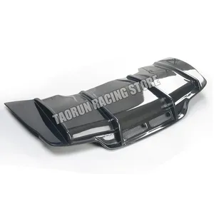 PSM Phong Cách Sợi Carbon Phía Sau Bumper Khuếch Tán Splitter Cho Benz W205 C200 C43 C63 C63s Amg Sedan & Wagon & Coupe 2015 - 2022 - Product Image 1