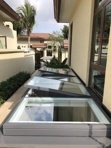 住宅用窓 アルミ窓とドア 大型スライド式天窓 防弾ガラス アルミ製オーニング 二重ガラス屋根 - Product Image 5