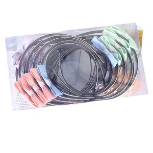 Diadema con lazo bonito para mujer, accesorio para el cabello hecho a mano de tela para uso diario, colores aleatorios, origen Yiwu, otoño 2023 - Product Image 5