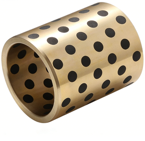 Douille en bronze graphite autolubrifiant JDB, ID 28 <span class=keywords><strong>mm</strong></span> 29 <span class=keywords><strong>mm</strong></span> 30 <span class=keywords><strong>mm</strong></span>, sans huile et résistante à l'usure, en alliage de cuivre - Product Image 4