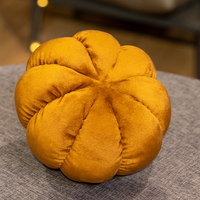 Adorable Peluche Citrouille d'Halloween, Coussin et Jouet d'Ambiance, Poupée pour Enfants, Déguisement de Fête