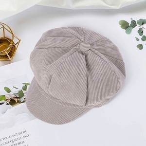 Women's Retro Peaked Newsboy Paperboy Gatsby Painter Cap <b>Beret</b> Hats Soft 8 Panels Cabbie Hat Promotion Gift - Product Image 2