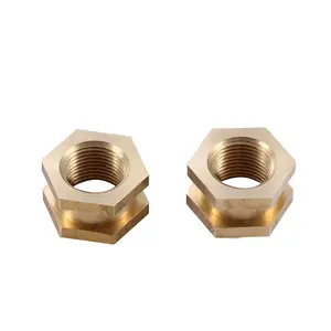 Custom Slotted Round Nuts Stainless Steel Lock Nut For Fasteners Locking Devices