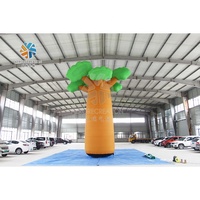 Fleurs de plantes gonflables personnalisées Aero, fleur publicitaire gonflable bon marché pour la décoration extérieure