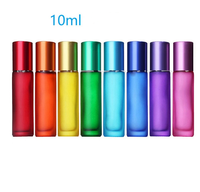 Flacon en verre industriel à bille pour cosmétiques, sérums, crèmes, nettoyants visage, rouges à joues, huiles parfumées 10ml MOQ 100 pièces
