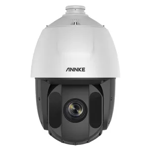 ANNKE 4 MP 25X 광학 줌 네트워크 카메라 150M IR 네트워크 속도 돔 CCTV 카메라 야외 IP66 4MP PTZ 감시 IP 카메라