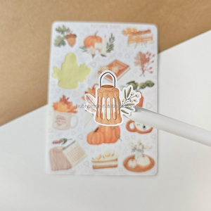 Pegatinas bonitas de dibujos animados de Mascota, tienda de <span class=keywords><strong>mano</strong></span>, pegatina troquelada de Anime Kiss Cut para niños, mesa, decoración de pared, libros y juguetes - Product Image 3