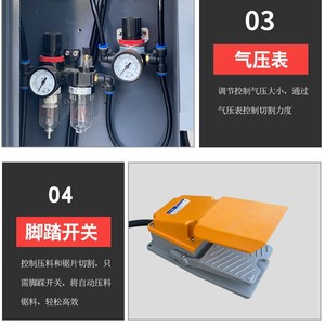 Cortadora de Esquinas de Doble Cabezal Chuangguangzhe de 45 Grados, Máquina de Corte Totalmente Automática de Alta Precisión para Metal y Madera - Product Image 5