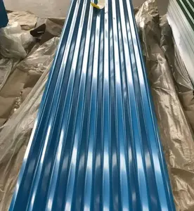 High Quality AiSi Color Coated Corrugated Steel Roofing Sheet Galvanized Painted Roof Panels Price