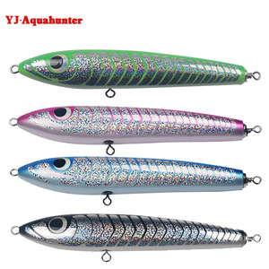 Señuelo de pesca tipo lápiz de 235 mm y 140 g para atún, pesca en barco, cebo duro de madera. - Product Image 4