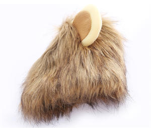 Disfraz de Halloween para Mascotas, Disfraz de León con Peluca de Crin para Gatos y Perros Pequeños - Product Image 3