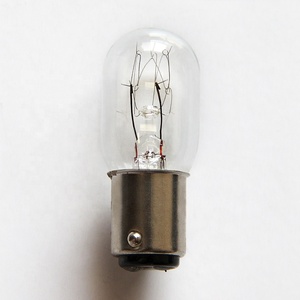 100 X T10x28mm E10 5W 60V Tubo Bombillas Bombilla Tapa Expositor