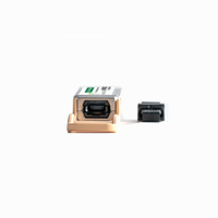 Module émetteur-récepteur OSFP 400G SR4 PAM4 850nm 100m DOM MTP/MPO-12 APC MMF à tête plate, Fabricant YXFiber