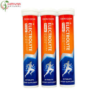Comprimés effervescents électrolytiques OEM en gros, compléments alimentaires pour reconstituer l'énergie corporelle, multivitamines - Product Image 1