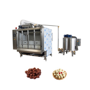 Service après-vente en ligne 24 h/24 LST entièrement automatique Nouveau type de ceinture Maltesers Machine à enrober les grains de <span class=keywords><strong>chocolat</strong></span> - Product Image 2