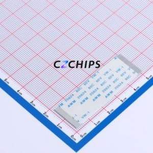 FC-0.5B-32P-50mm FFC Cable (Flexible Flat Cable) P=0.5mm Connector 32P 0.5mm 0.3mm Non-Inverting - Product Image 1