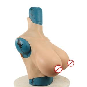 เต้านมปลอมซิลิโคนแบบคอสูงสำหรับผู้ชายแต่งหญิง คอสเพลย์ และสาวประเภทสอง - Product Image 3