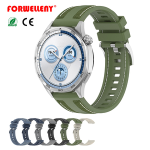FORWELLENY-Correa de silicona oficial para <span class=keywords><strong>HUAWEI</strong></span> <span class=keywords><strong>SMARTWATCH</strong></span> <span class=keywords><strong>GT</strong></span> <span class=keywords><strong>5</strong></span>, pulsera deportiva compuesta de 46mm - Product Image 1