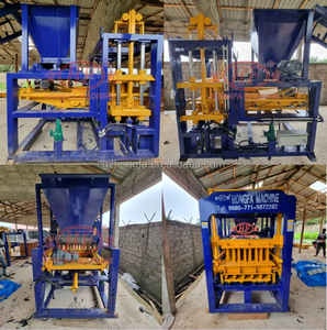 Mesin pembuat blok beton berongga mesin dengan cetakan yang dapat disesuaikan untuk jenis Multi-Bata - Product Image 3