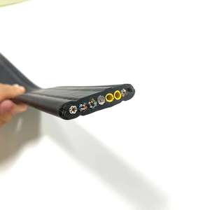 Câble plat isolé pour grue de chantier, câble électrique pour ascenseur, câble plat flexible en PVC ignifuge - Product Image 5