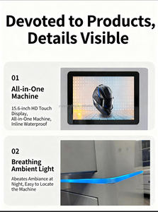 Machine de fabrication de casques, machine de nettoyage de casques, distributeur automatique de nettoyage de casques, machine à laver les casques - Product Image 4