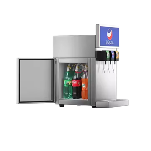 Máquina Expendedora de Cola Comercial de Acero Inoxidable con Jarabe de Cola y Sprite para Bebidas Carbonatadas, Máquina de Cola para Hoteles - Product Image 1