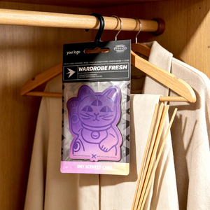 Purificateur d'air pour voiture en papier de coton écologique avec parfum longue durée, design portable à suspendre - Product Image 6