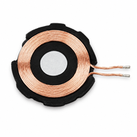 Bobine de charge sans fil ronde personnalisée avec fils de connexion pour chargeurs de montres connectées