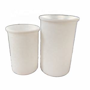 Couvercle de réservoir de stockage en vrac cylindrique à fond plat de 100 gallons en PEBDL léger protégé contre les UV de qualité alimentaire pour aquaponique - Product Image 1