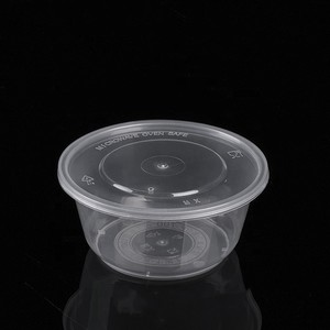 Tazón Redondo Desechable de PP Ecológico, Apto para Microondas, para Sopa, <span class=keywords><strong>Ramen</strong></span>, Fideos, con Tapa, para Camping - Product Image 1