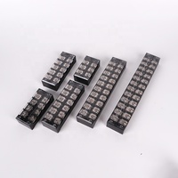 Bloc de distribution d'alimentation KEERTE, barre omnibus, câblage fixe, TB-4505, 45A, 600V, 5P, bornier double rangée