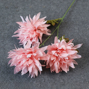 ช่อดอกคาร์เนชั่นสีชมพูและช่อดอกไม้ปลอมสีชมพูไอเดียของขวัญวันแม่สำหรับโอกาสเทศกาลอีสเตอร์คริสต์มาส - Product Image 1