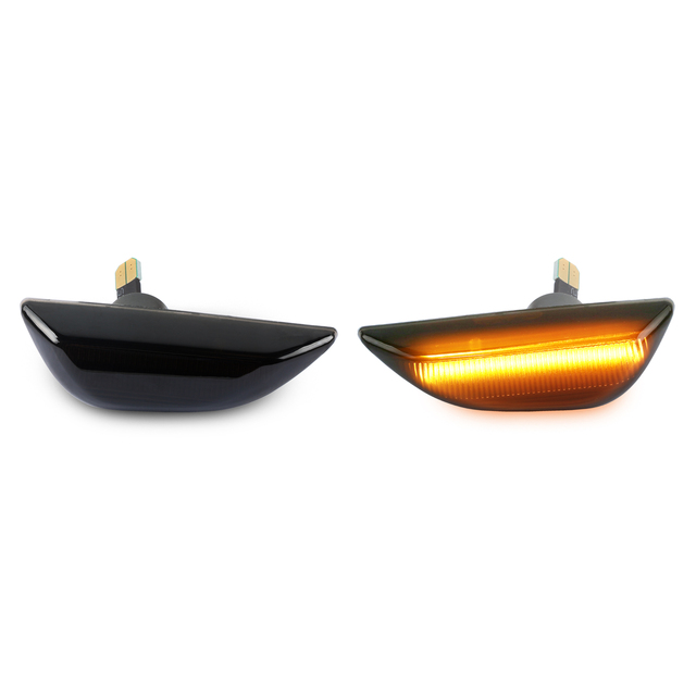 2pcs Car Accessories Led Car Lamp LED Side Marker Light for Opel Mokka X Chevrolet Trax