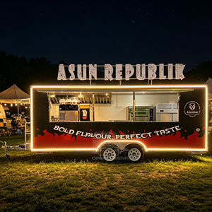 Commercial Service Window Food Truck Ice Cream Food Cart Hot Dog Churros Coffee Cart Sweet Corn Mobile Kitchen <b>Trailer</b> - Product Image 3