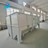 Nouveau système de filtration des eaux usées Séparateur huile-eau CPI avec cœur PLC 10000L/heure Acier au carbone pour le secteur pétrolier